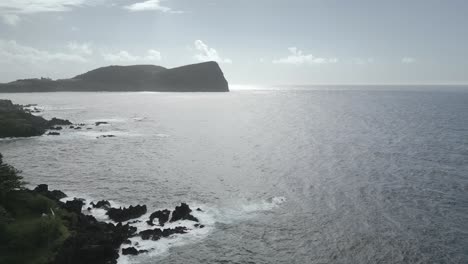 Volcán-Extinto-Monte-Brasil,-Angra-Do-Heroísmo,-Tercera-Isla,-Azores