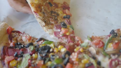 a close up image of a pepperoni pizza