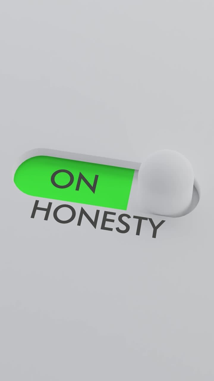 Switching on the HONESTY switch Vertical Video