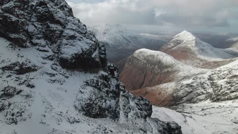 Drohnenneigungsaufnahme-Des-Bla-Beinn-Mountain-Im-Winter