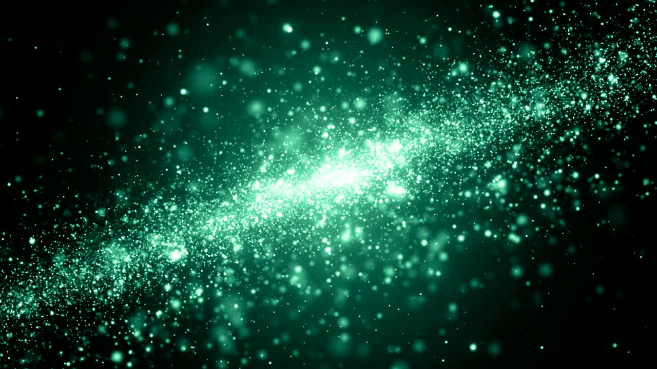 입자 먼지 추상적인 빛 보케 모션 제목 영화적 배경 루프