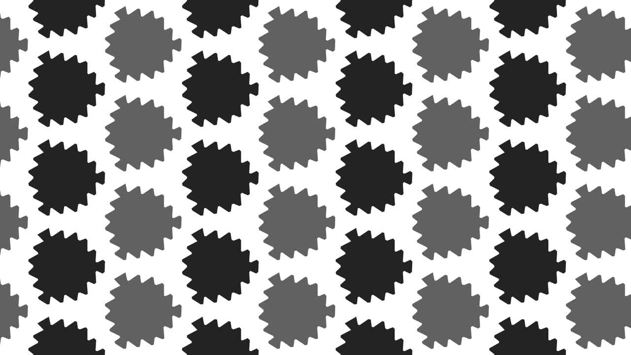 Animated seamless pattern design floating