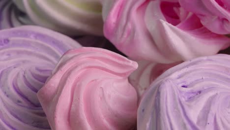 colorful merengue close-up