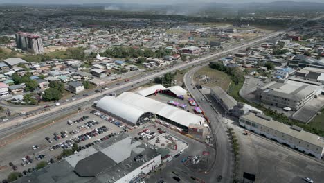 Solomon-Hochoy-Highway,-Chaguanas-Trinidad-and-Tobago-vicinity-of-Mid-Center-Mall