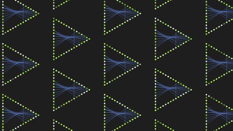 Seamless-Pattern-Of-Triangles-With-Dots-On-Black-Background