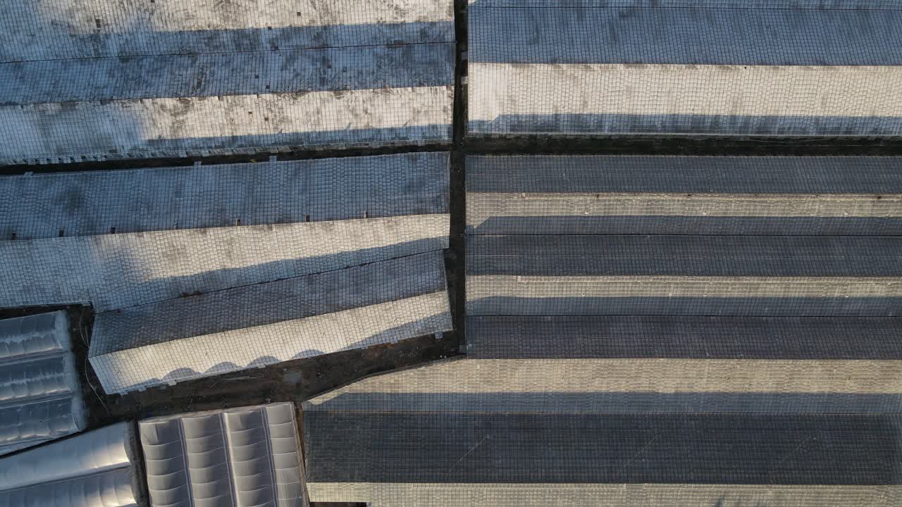 캐스케이드 온실 의 위쪽 풍경