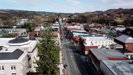 aerial marion virginia, marion, marion virginia, smyth county courthouse