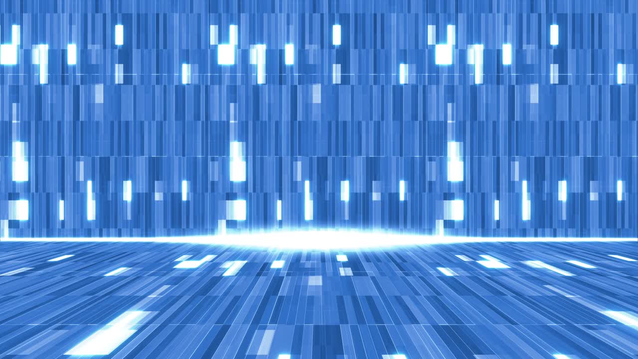 4k 디지털 사이버 라인 그리드 배경: 디지털 인터페이스 연결 및 글로벌 통신 기술 미래의 배경