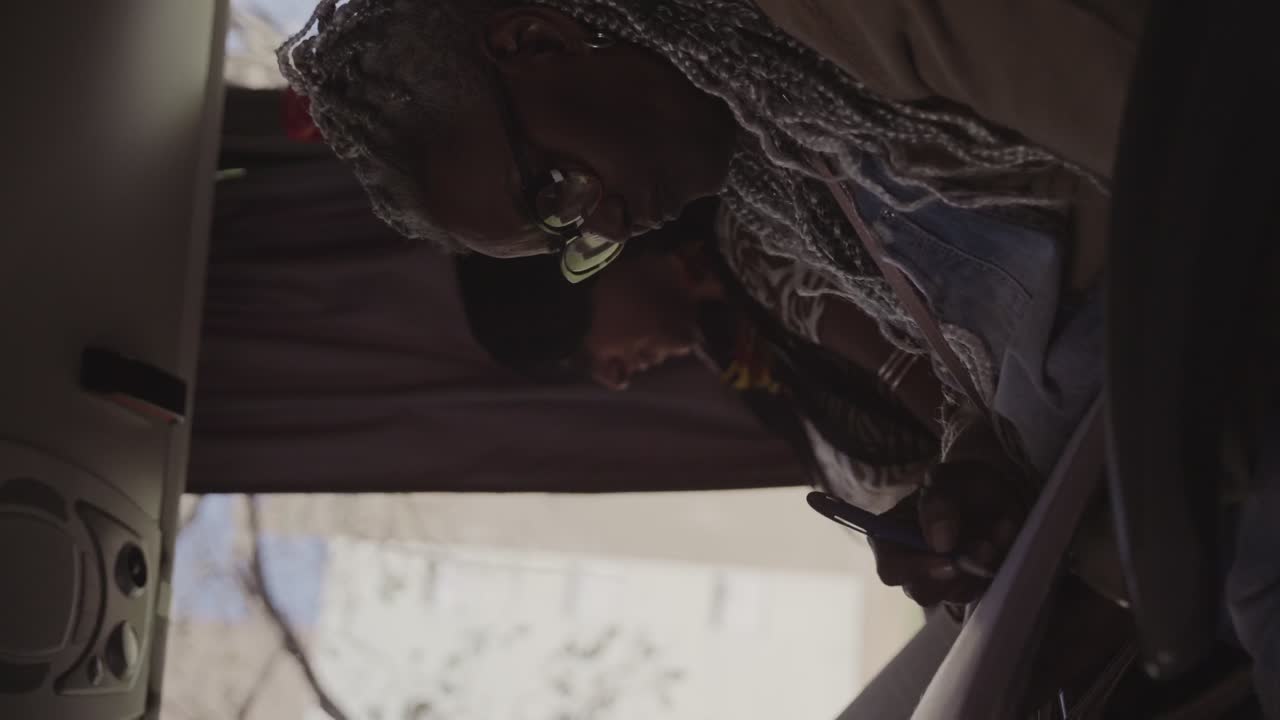 People looking down and writing