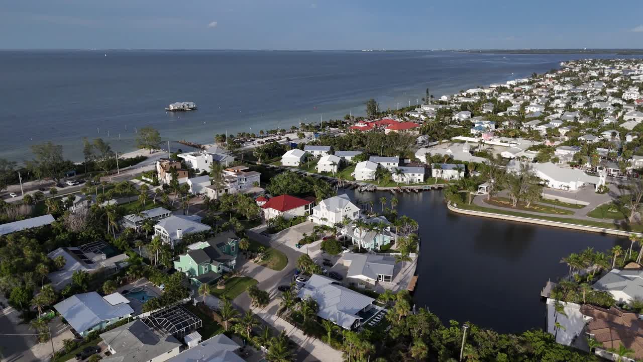 Anna Maria Island shoreline and the missing City Pier walkway
