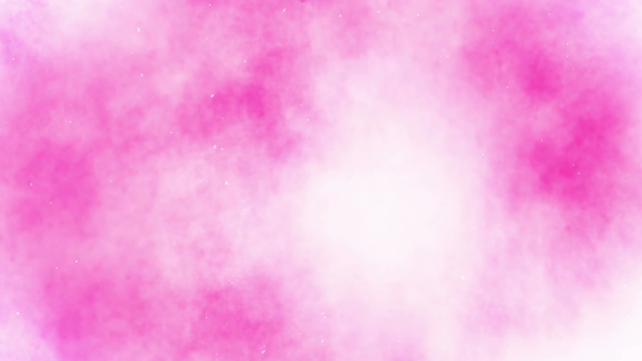 색의 연기 스프레이, 추상적인 연기, 증기 기, 안개 스플래시, 분홍색 배경에 알코올 잉크와 수채화, 텍스트의 복사 공간, 루프 애니메이션.