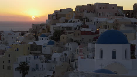 Santorini-Oia-Sonnenuntergang