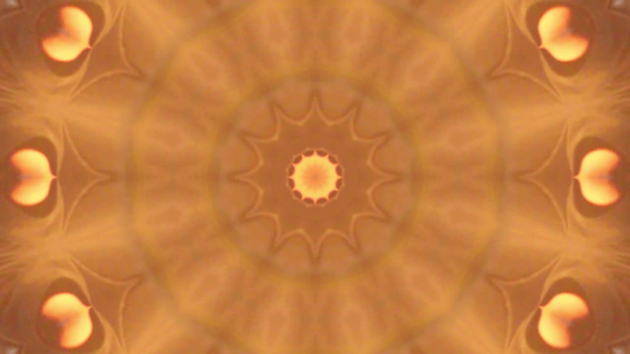 vi vi bucle amarillo túnel de ciencia ficción reflexión 3d fondo abstracto