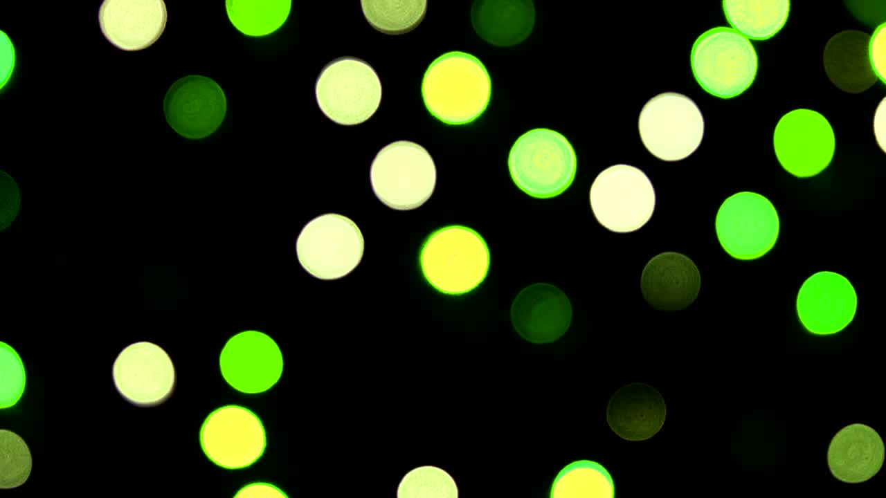 iluminación de bokeh