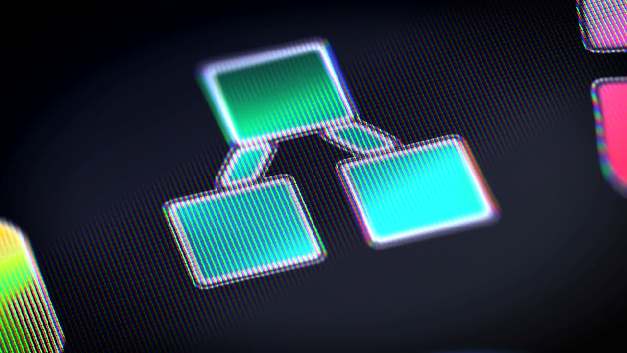 иконка иерархии на экране. цикл.