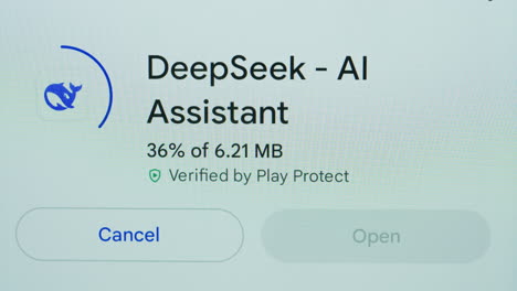 deepseek ai assistant app interface