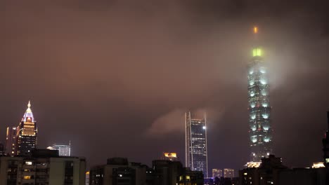 taipei 101 night time-lapse