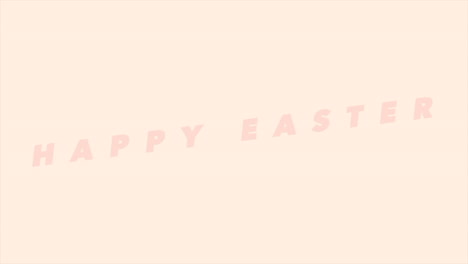 Happy-Easter-text-on-fashion-brown-gradient