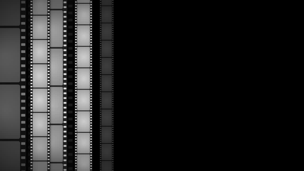 bucle de fondo de la tira de película abstracta