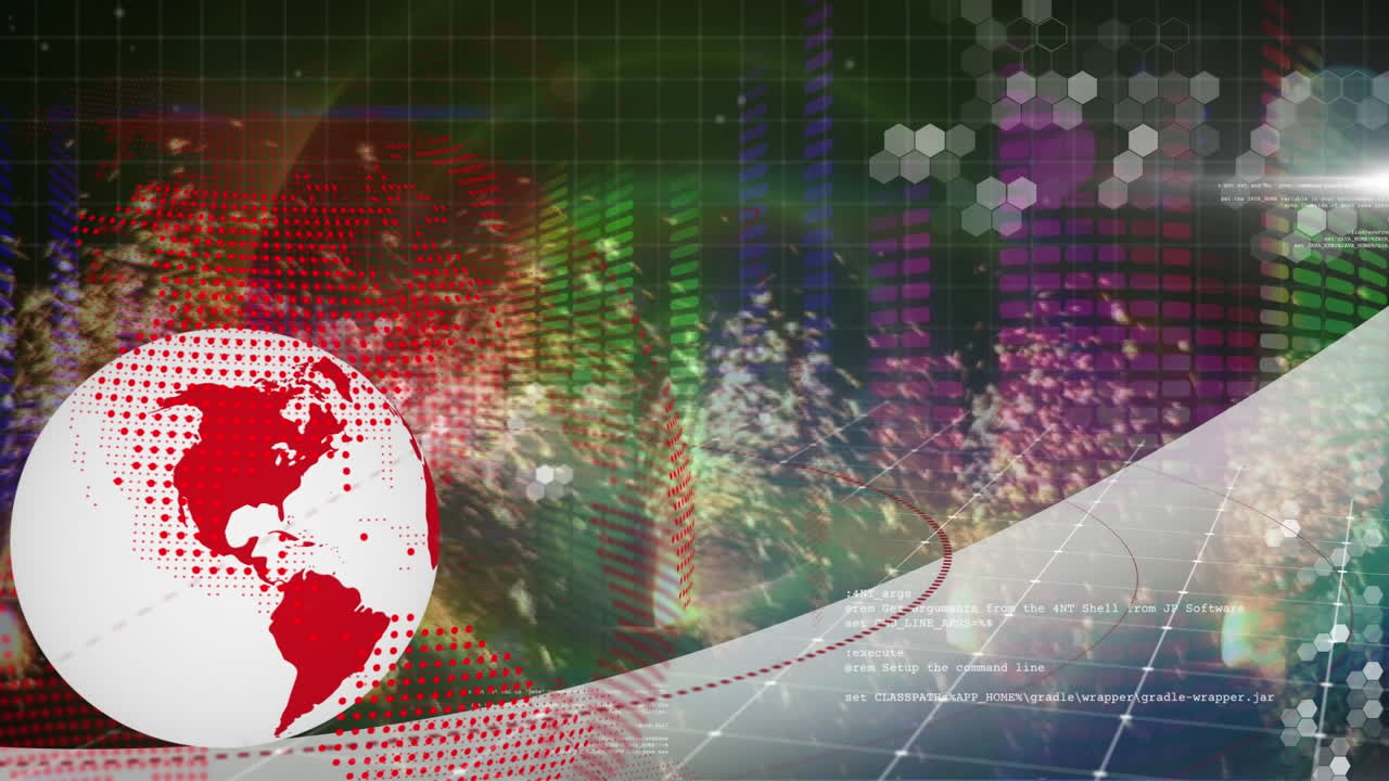 스파크와 글로브에 대한 데이터 처리의 애니메이션