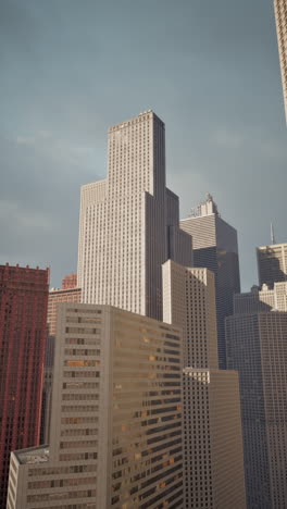 skyscrapers in a cityscape