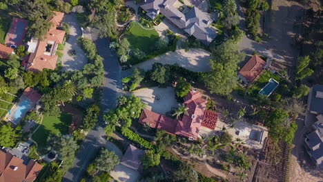 Aerial-Over-The-Debris-Flow-Mudslide-Area-During-The-Montecito-California-Flood-Disaster