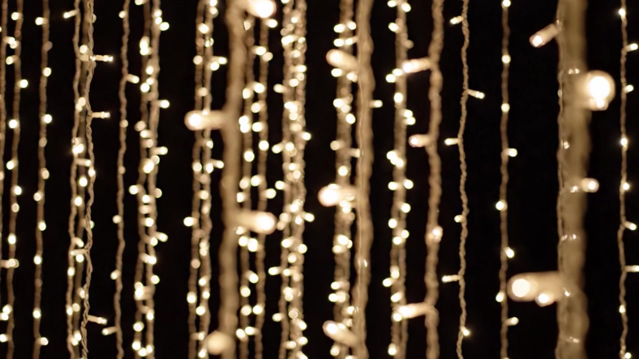 A Mesmerizing Display of Twinkling Lights: Captivating Illumination Creates a Dreamy Atmosphere for Any Occasion, Transforming Spaces into Enchanting Landscapes
