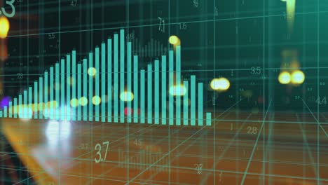 Animation-of-financial-data-processing-over-cityscape