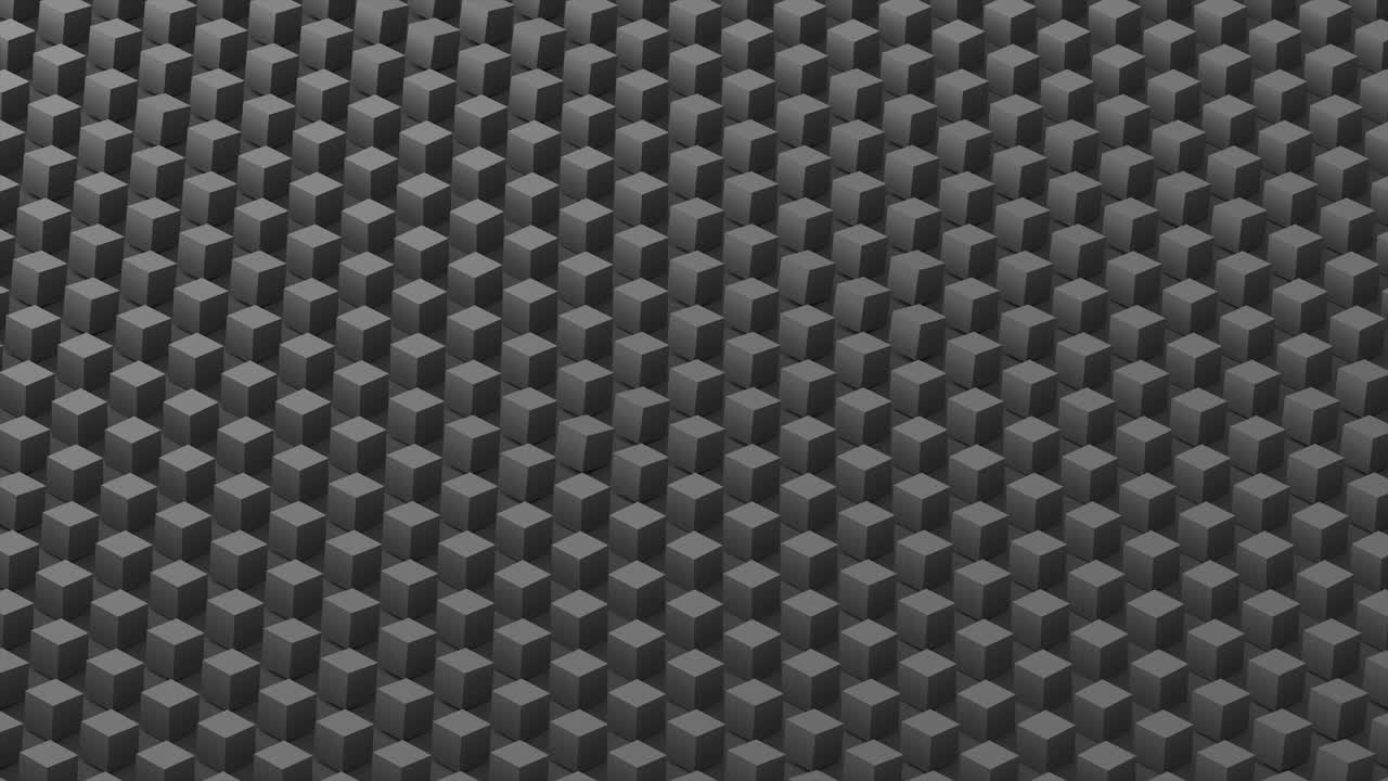 el bucle de los cubos caminantes