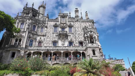 quinta da regaleira palace and gardens in sintra, portugal