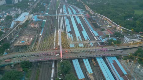 nagpur railway station aerial view