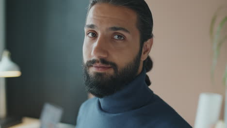 handsome middle eastern man