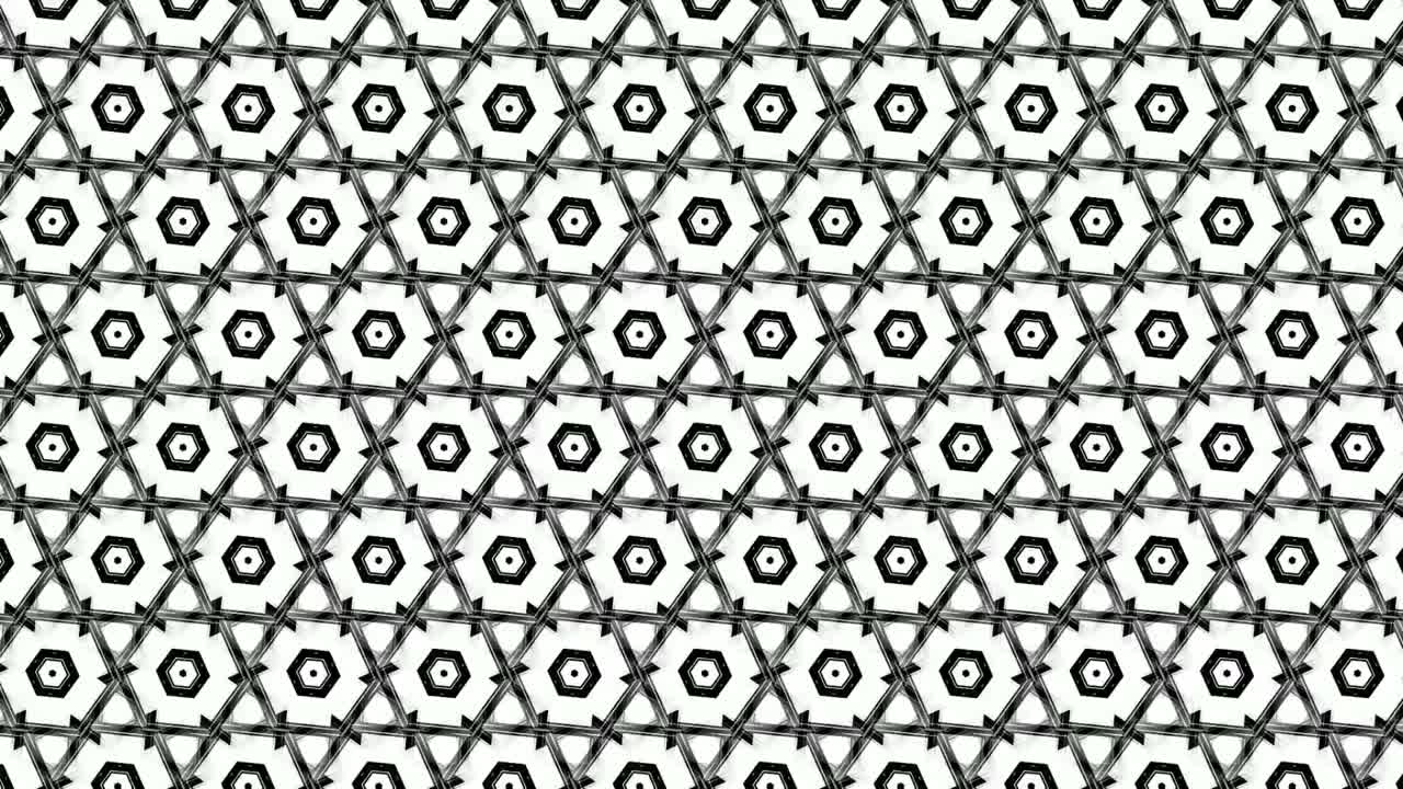 Molecular dots motion graphics animation