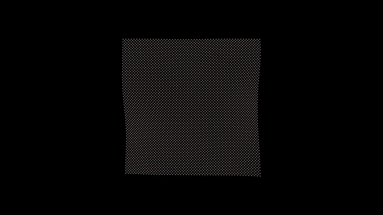 metamorphose of amorphous earth map on plane surface from dots, abstract animation of future shape 4K