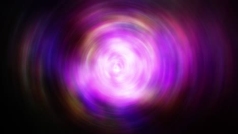 4k seamless loop colorful mysterious energy wave. a glowing ripple plasma energy wave circles. abstract motion graphic for logos and overlays. 3d rendering looped rainbow vortex tunnel background.