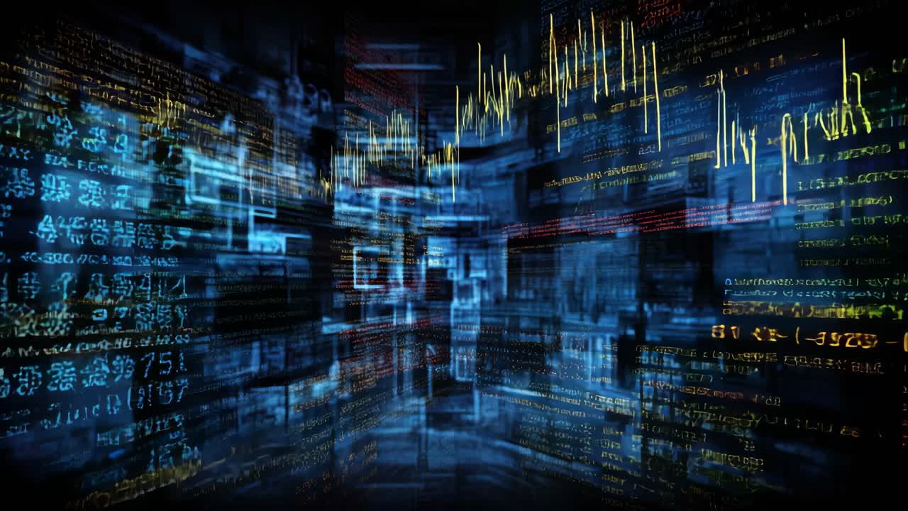 Dynamic video concept with a digital matrix of data streams and codes