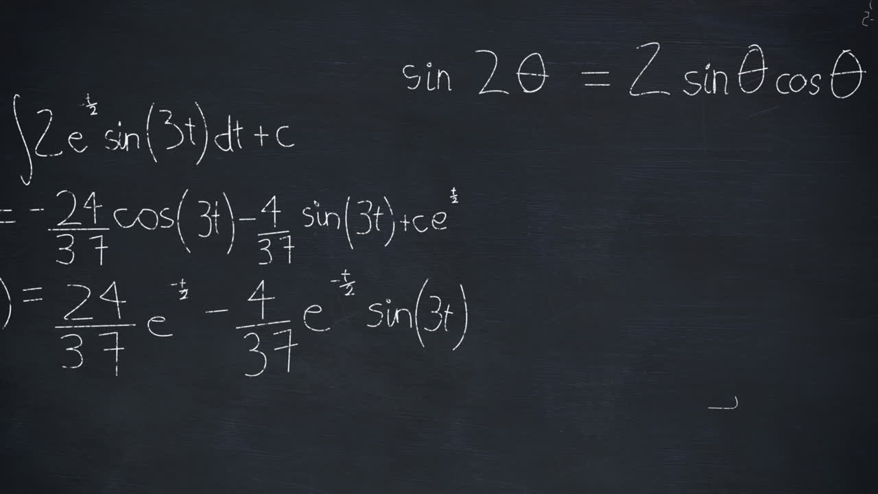 animación de ecuaciones y fórmulas matemáticas