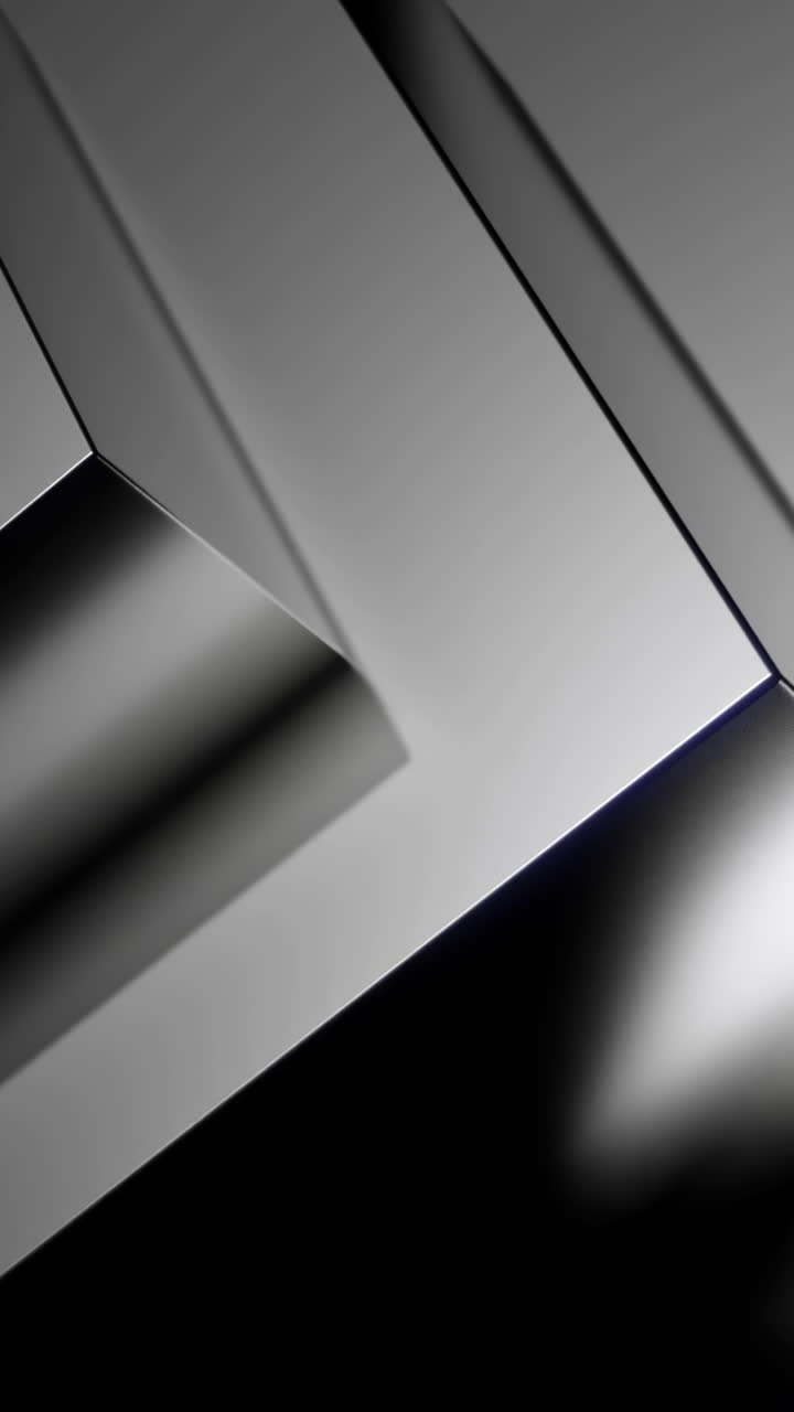 Abstract Metallic Shapes