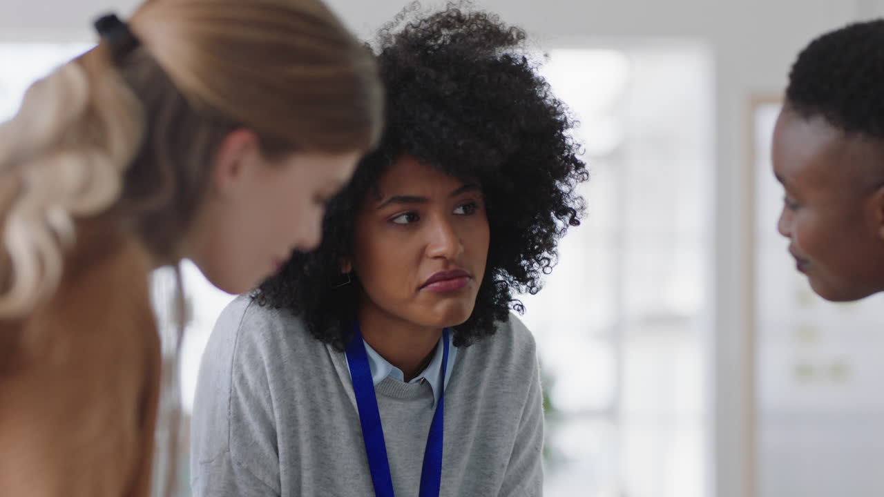 creative team of young business people meeting in office brainstorming ideas for project working together planning development in startup office workspace