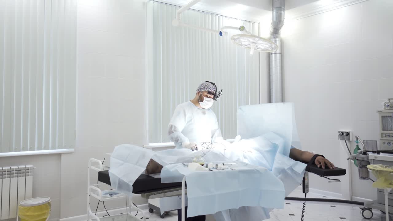 진행 중인 수술