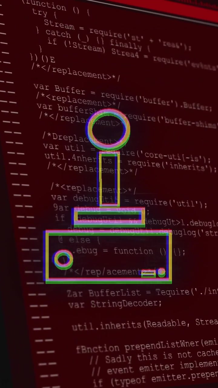 Animation of gamepad over data processing