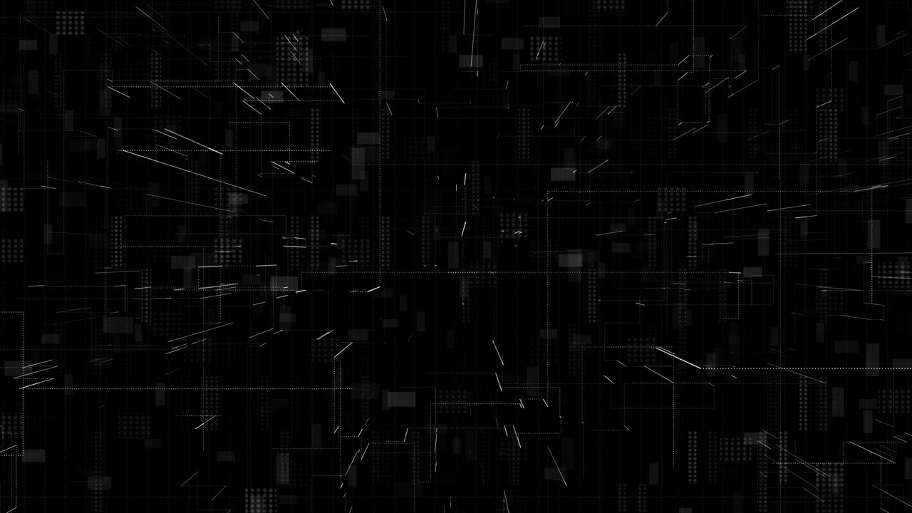 Futuristic surfaces as futuristic digital data flow and matrix space in cyberspace or hologram