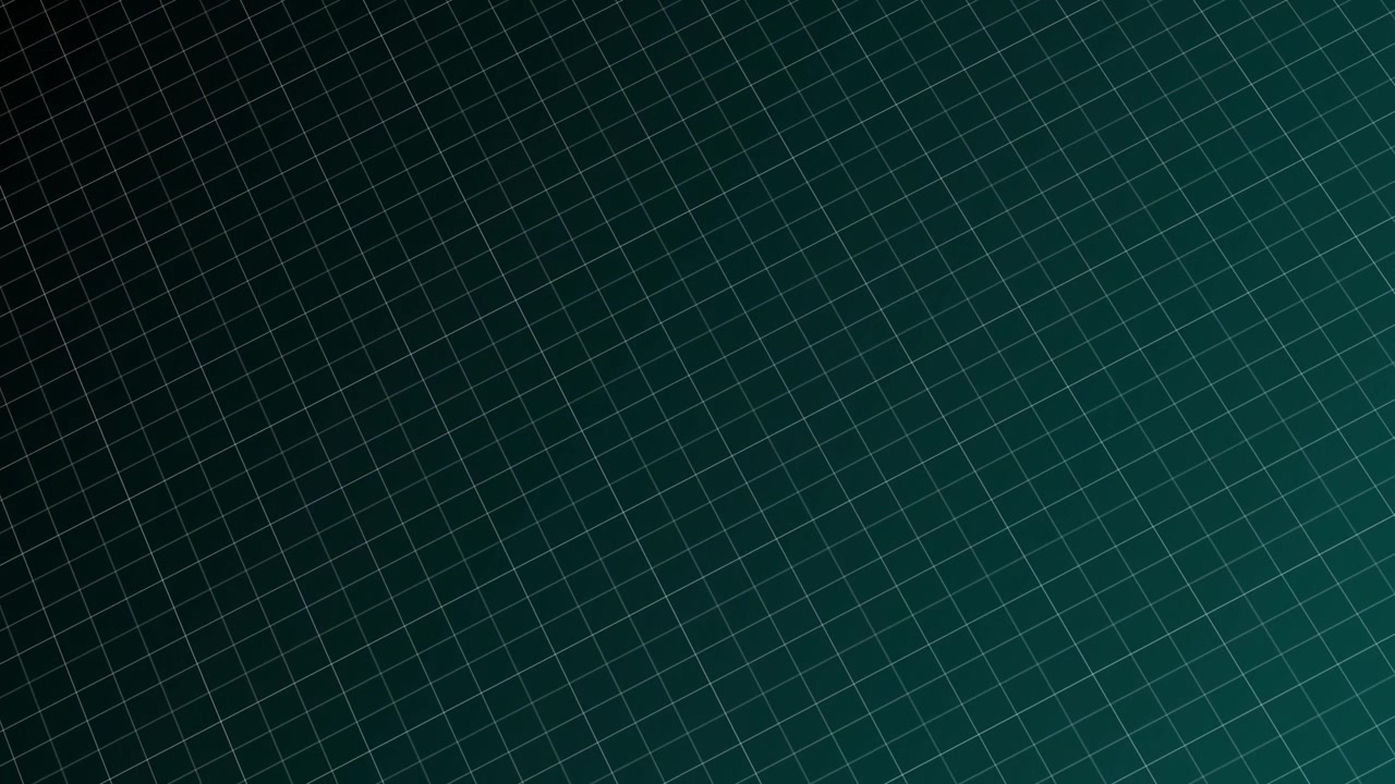 Animated Grid Pattern Background with Dark Teal Gradient