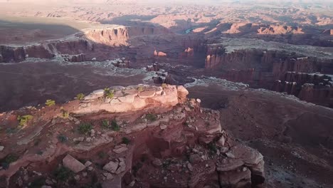 Red-Rock-Canyon-Aerial-shot-drone-4K-American-terrain-epic-Canyonland