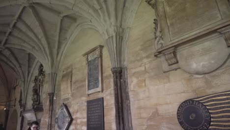 historical interior of a cathedral or chapel