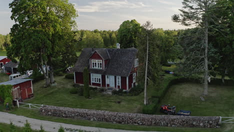 Beautiful-country-house-aerial
