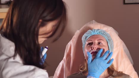 procedimiento de tratamiento facial