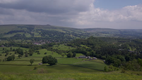 extra wide shot of great ridge, lose hill, with hope valley