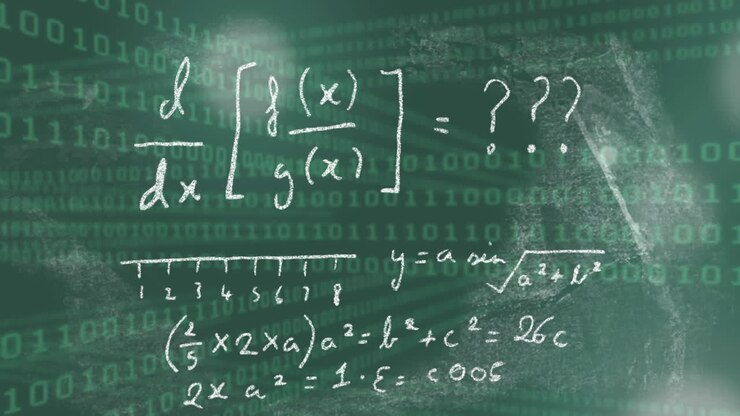 Animation of mathematical data processing over binary coding