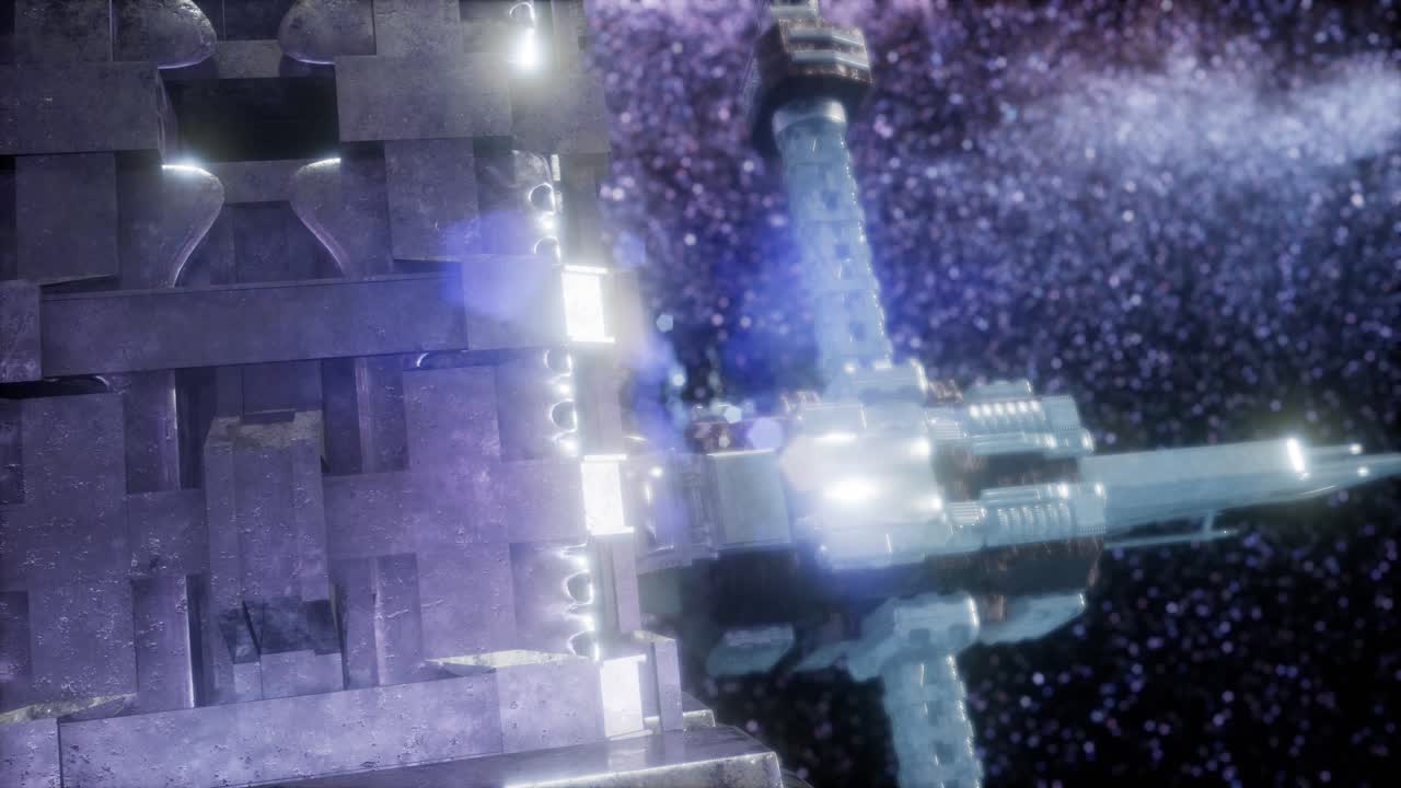 spaceship spacecraft outer galaxy universe